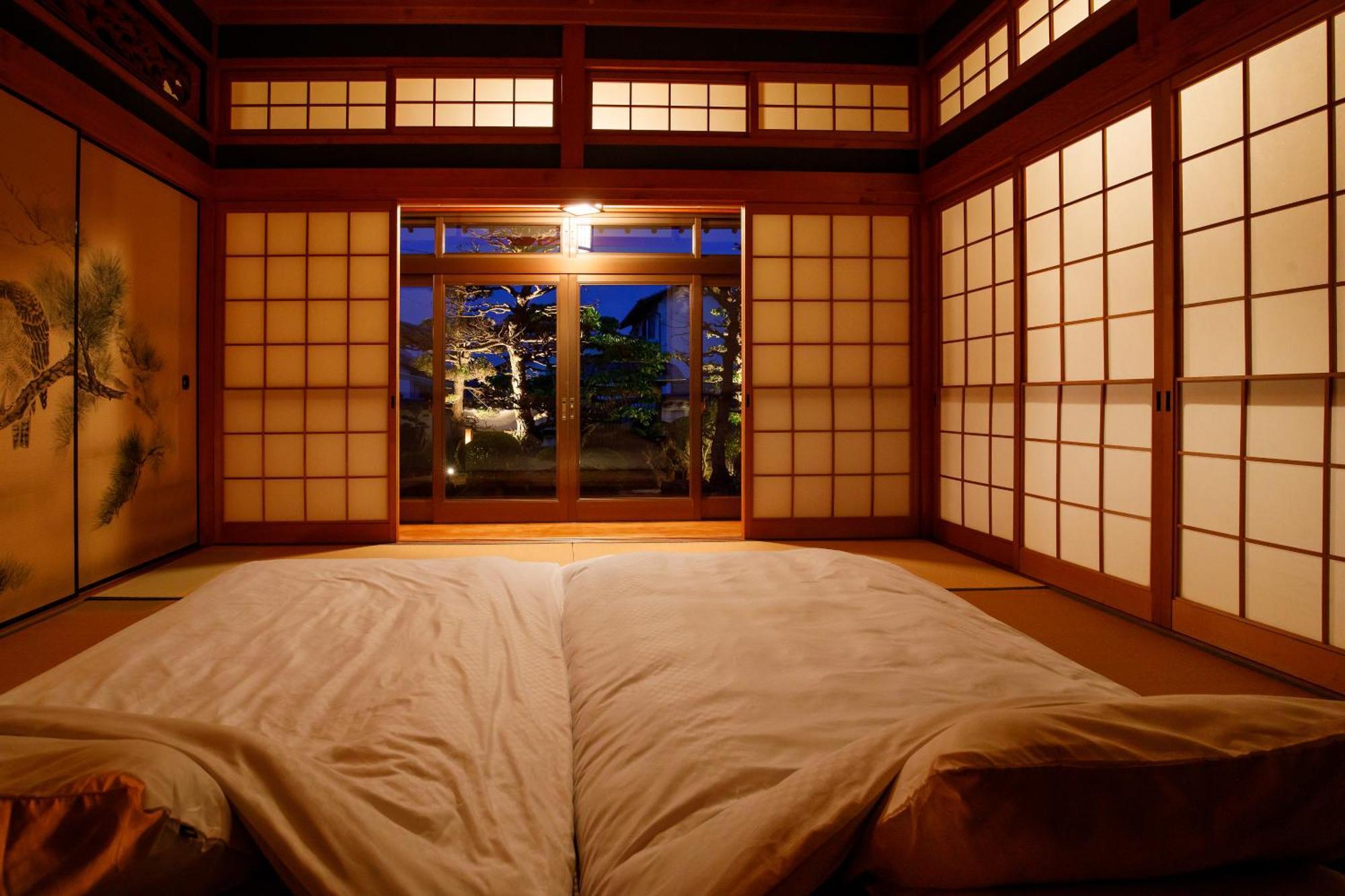 Holiday home 新オープン500平方米一日一組日本庭園 最大14名様 父母ヶ浜車で10分 *