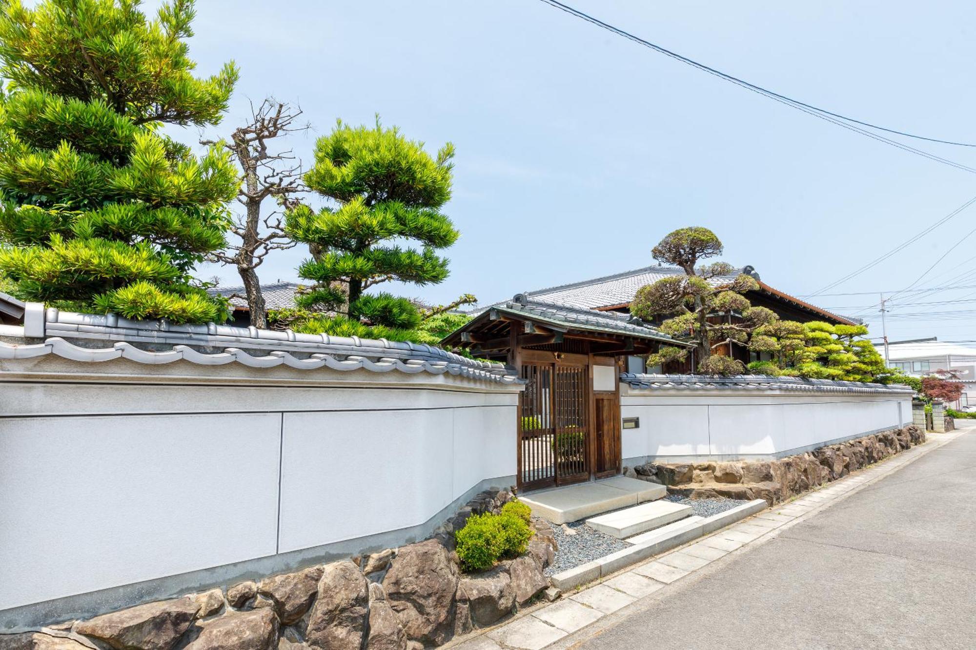 新オープン500平方米一日一組日本庭園 最大14名様 父母ヶ浜車で10分